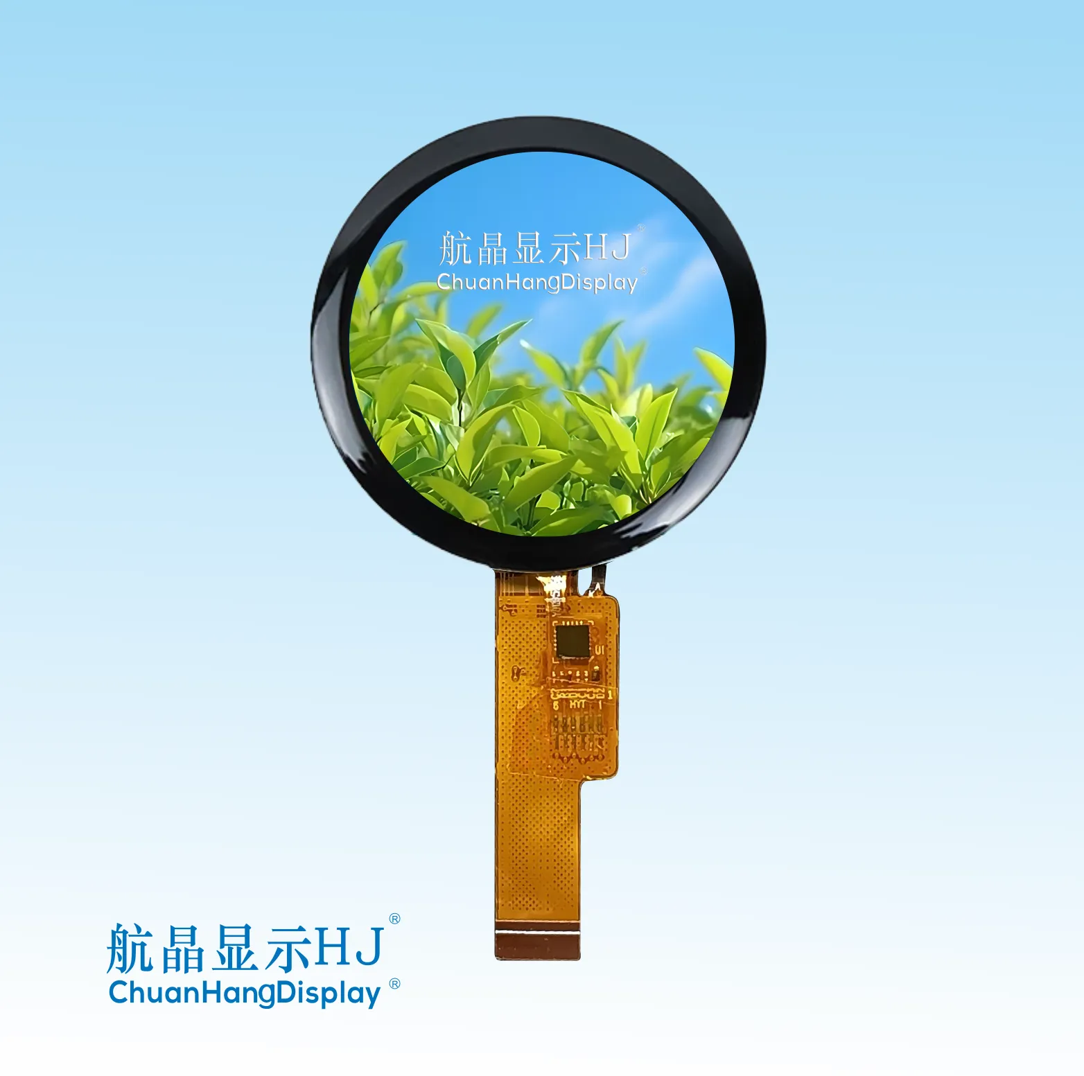 1,28" TFT-Display