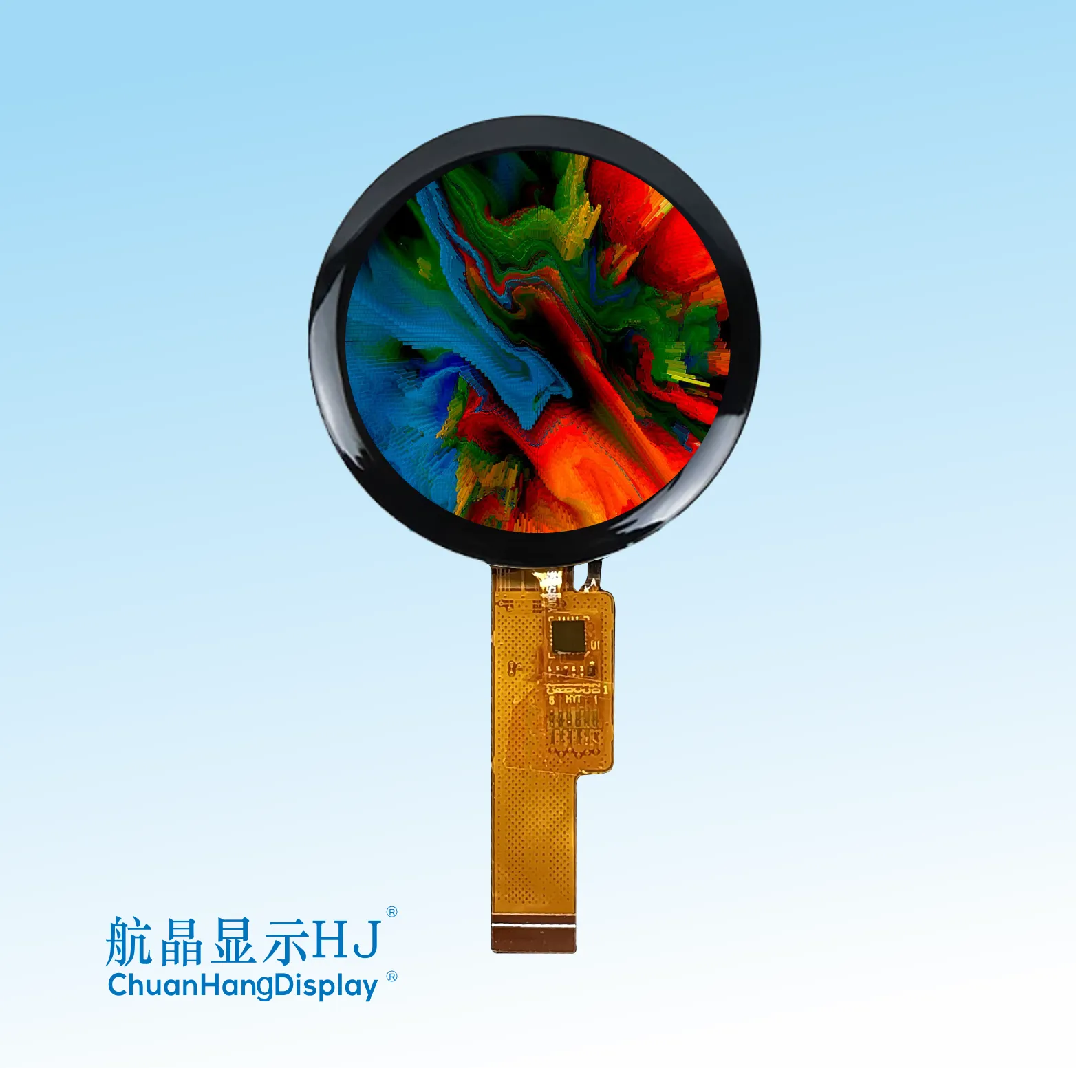 1,28" TFT-Display