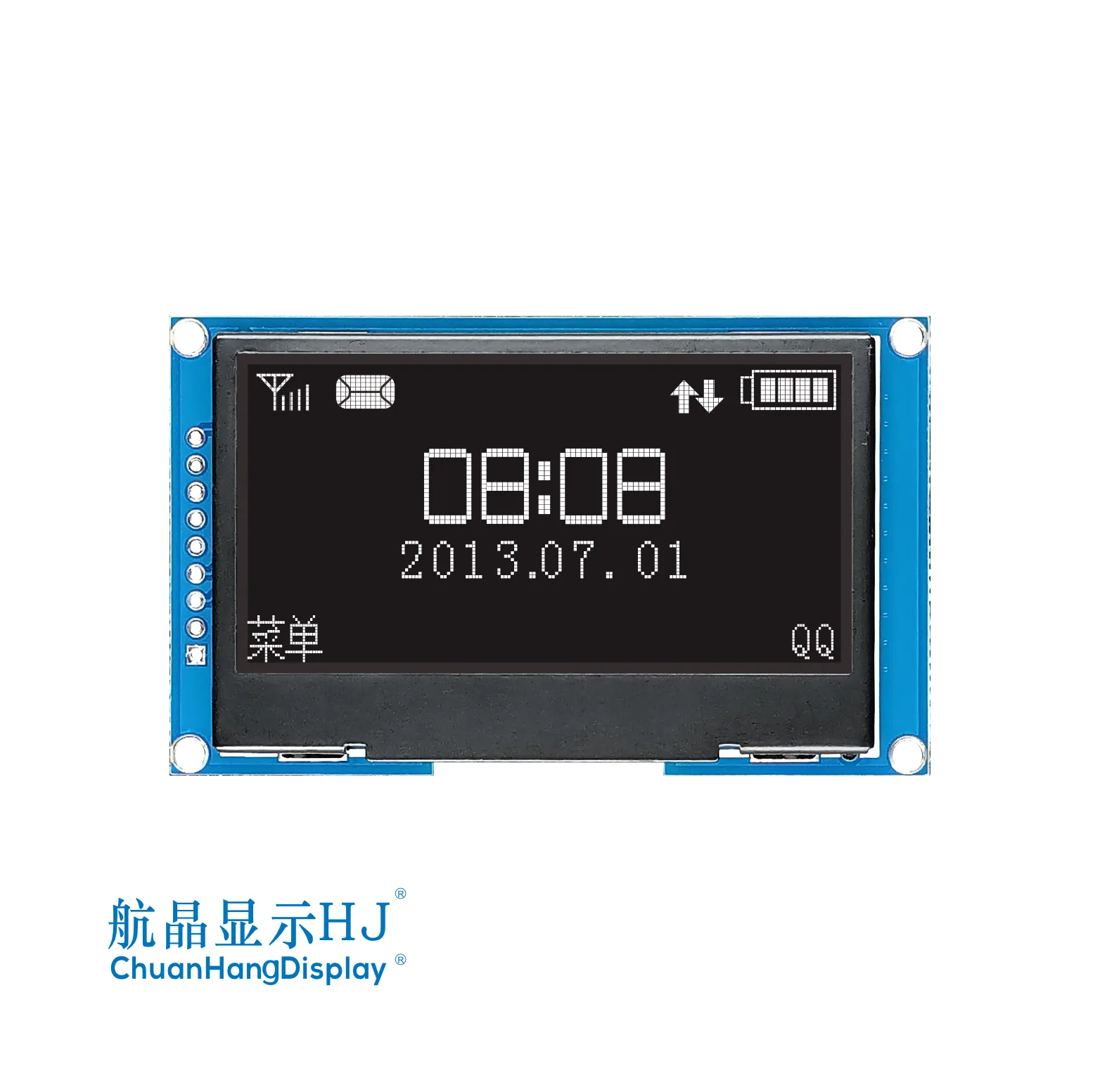 OLED de 2.42 pulgadas 128x64