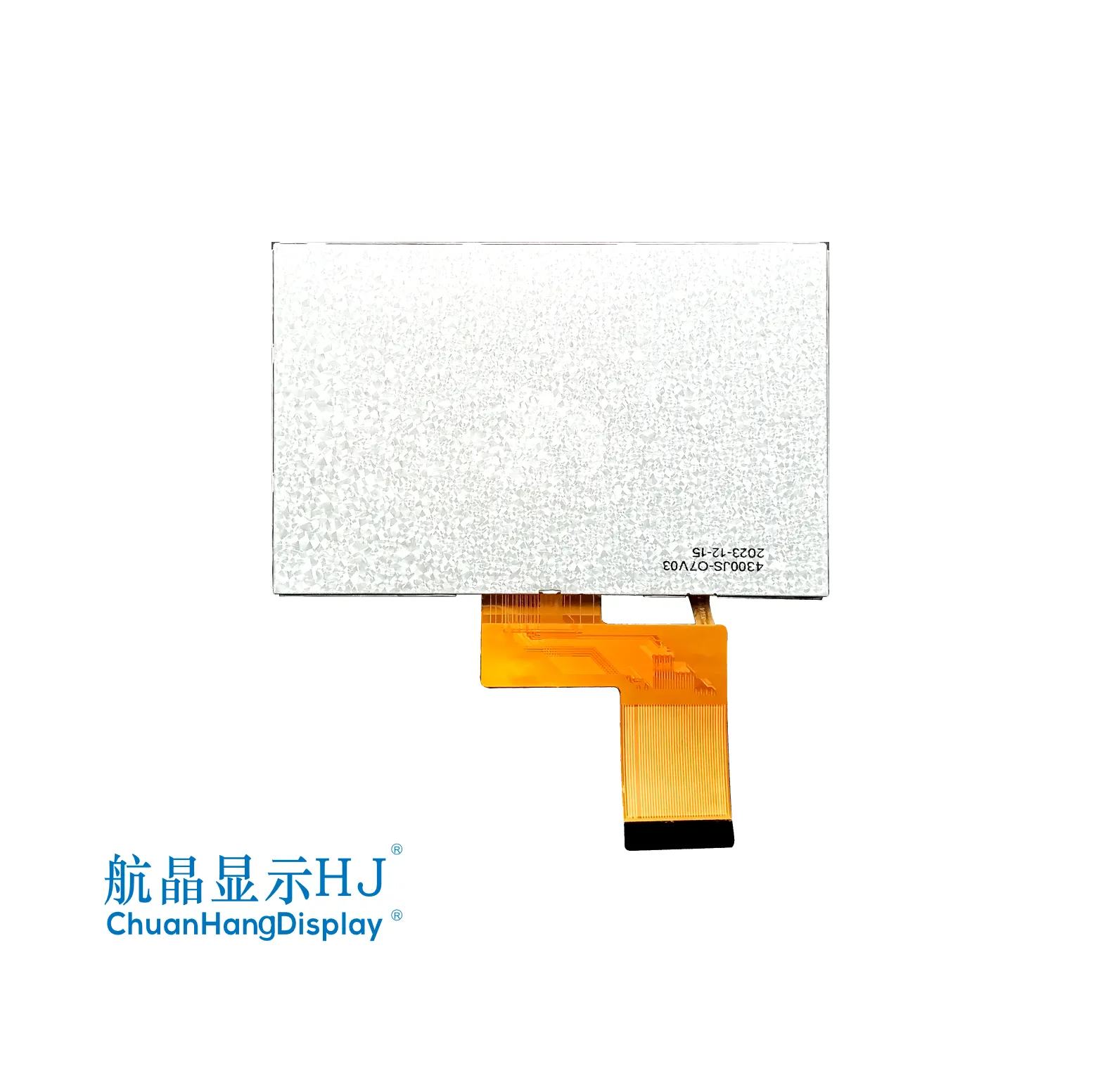 Pantalla t&aacute;ctil resistiva TFT de 4.3"
