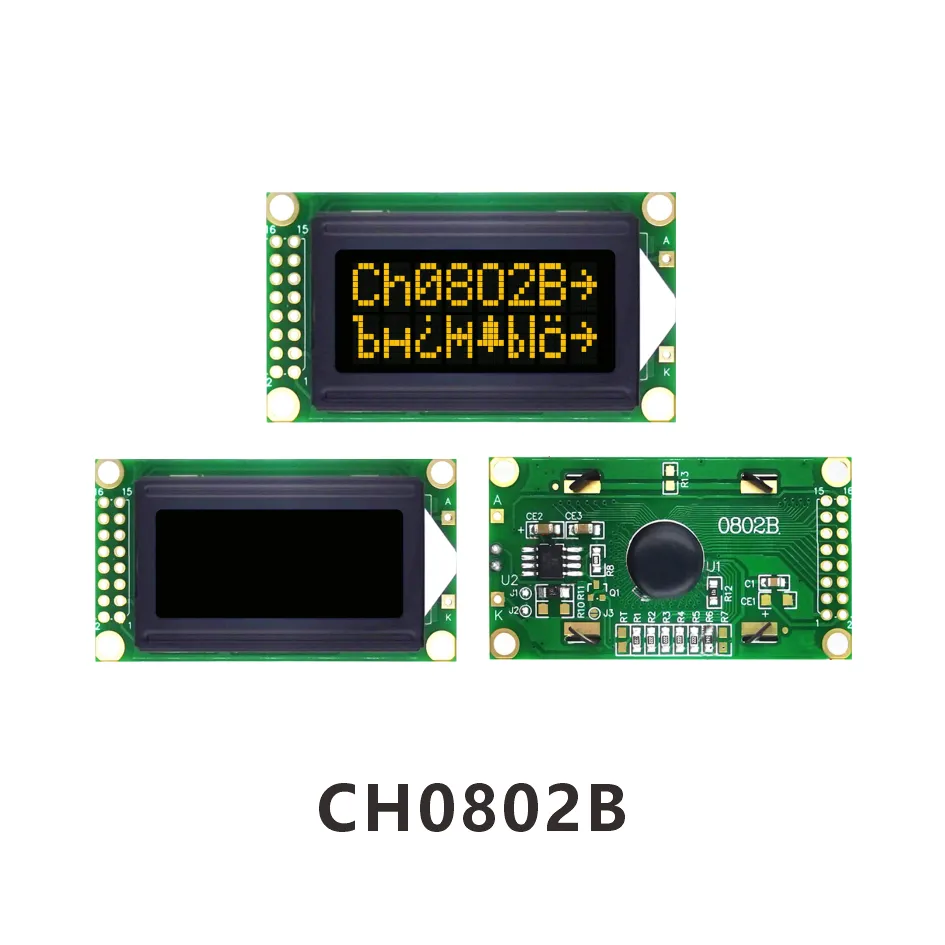 CH0802B 8x2 LCD-Display