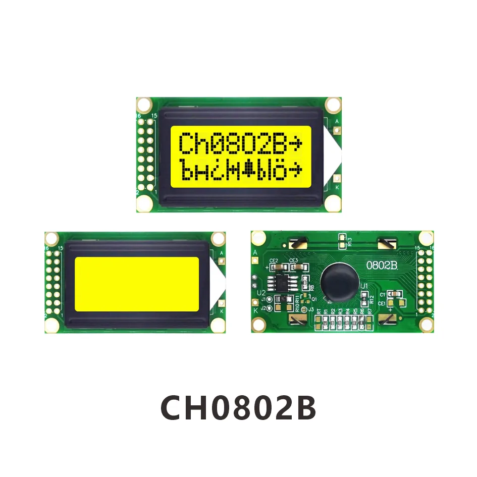 CH0802B 8x2 LCD-Display