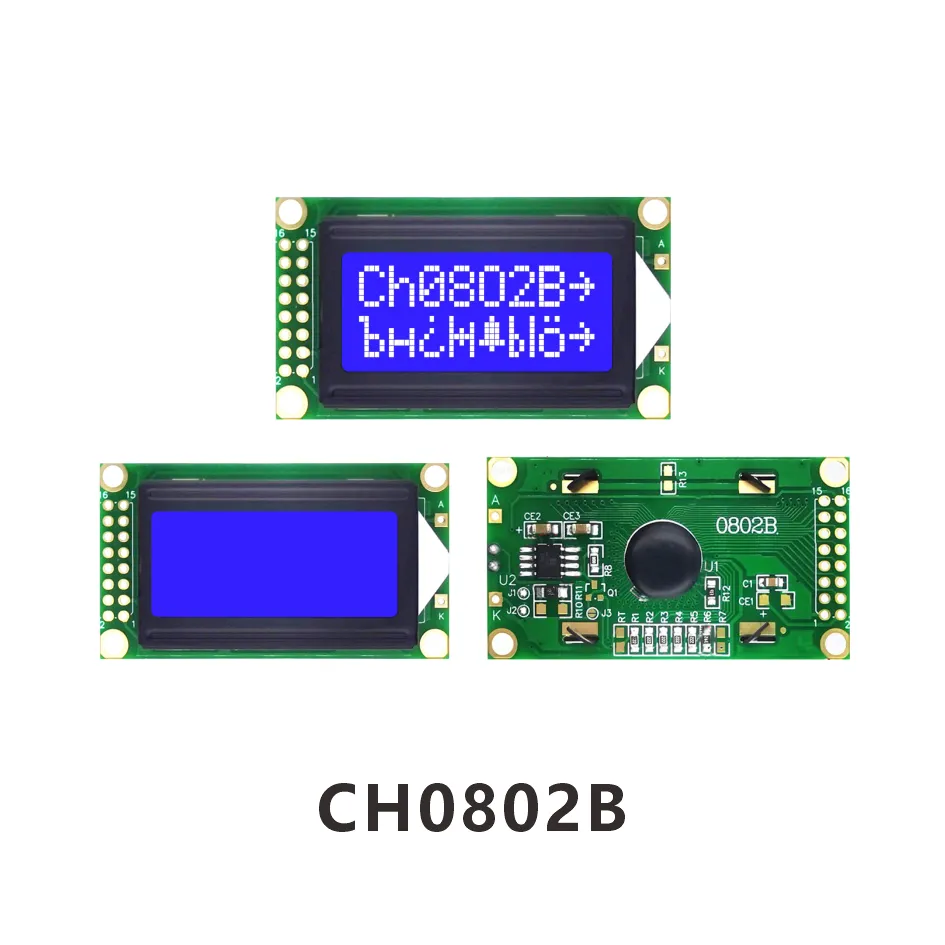 CH0802B 8x2 LCD-Display