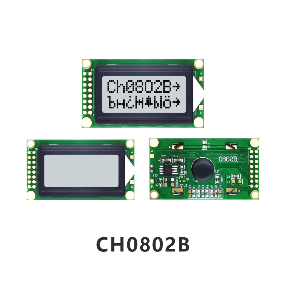 CH0802B 8x2 LCD-Display