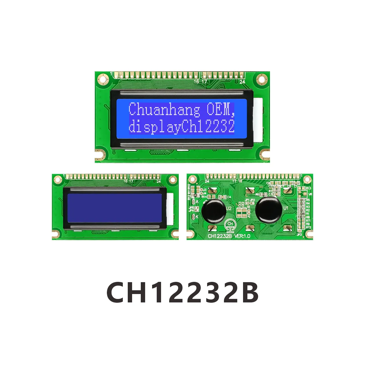 CH12232B 122 x 32 &Eacute;cran &agrave; cristaux liquides