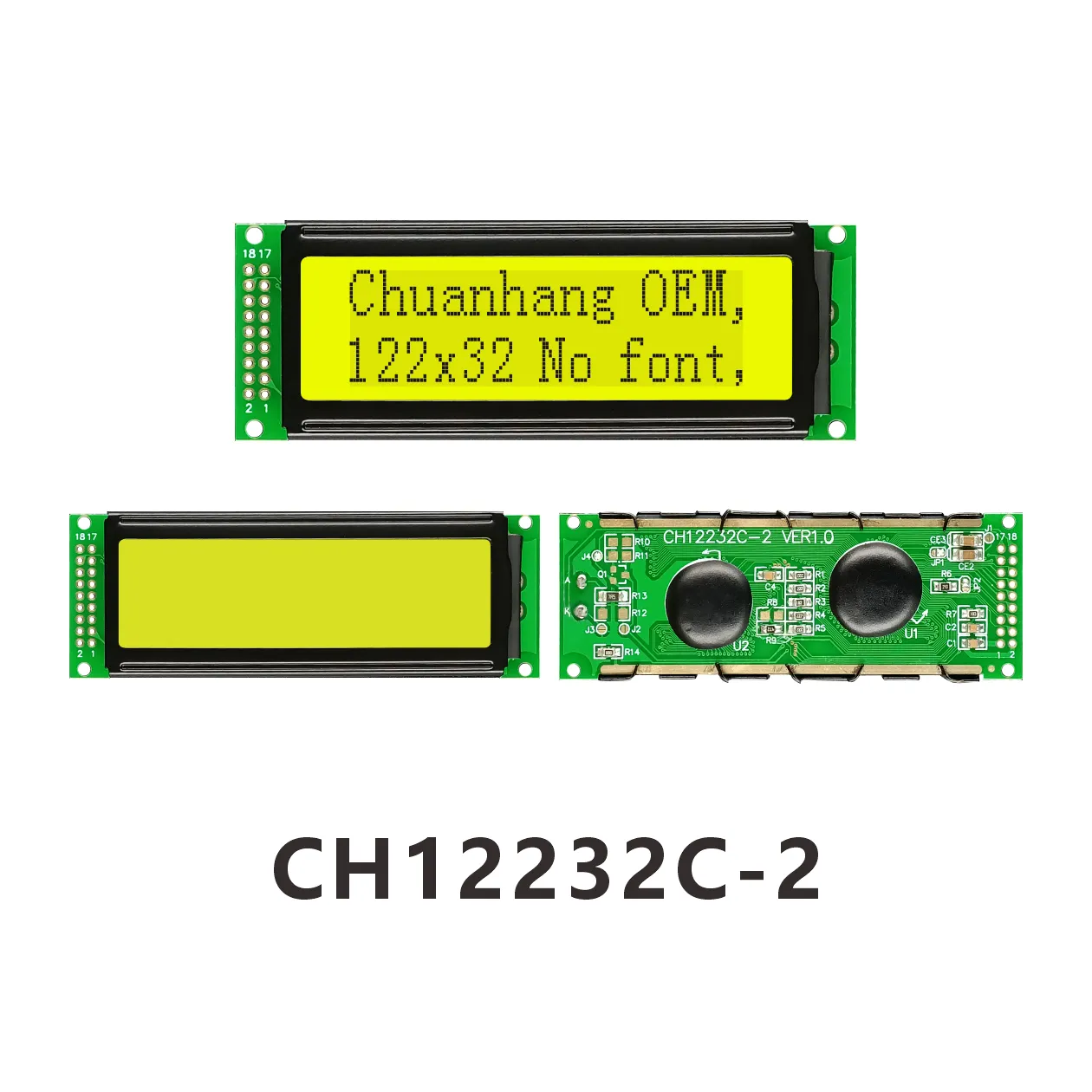 CH12232C-2 &Eacute;cran LCD graphique 122 x 32