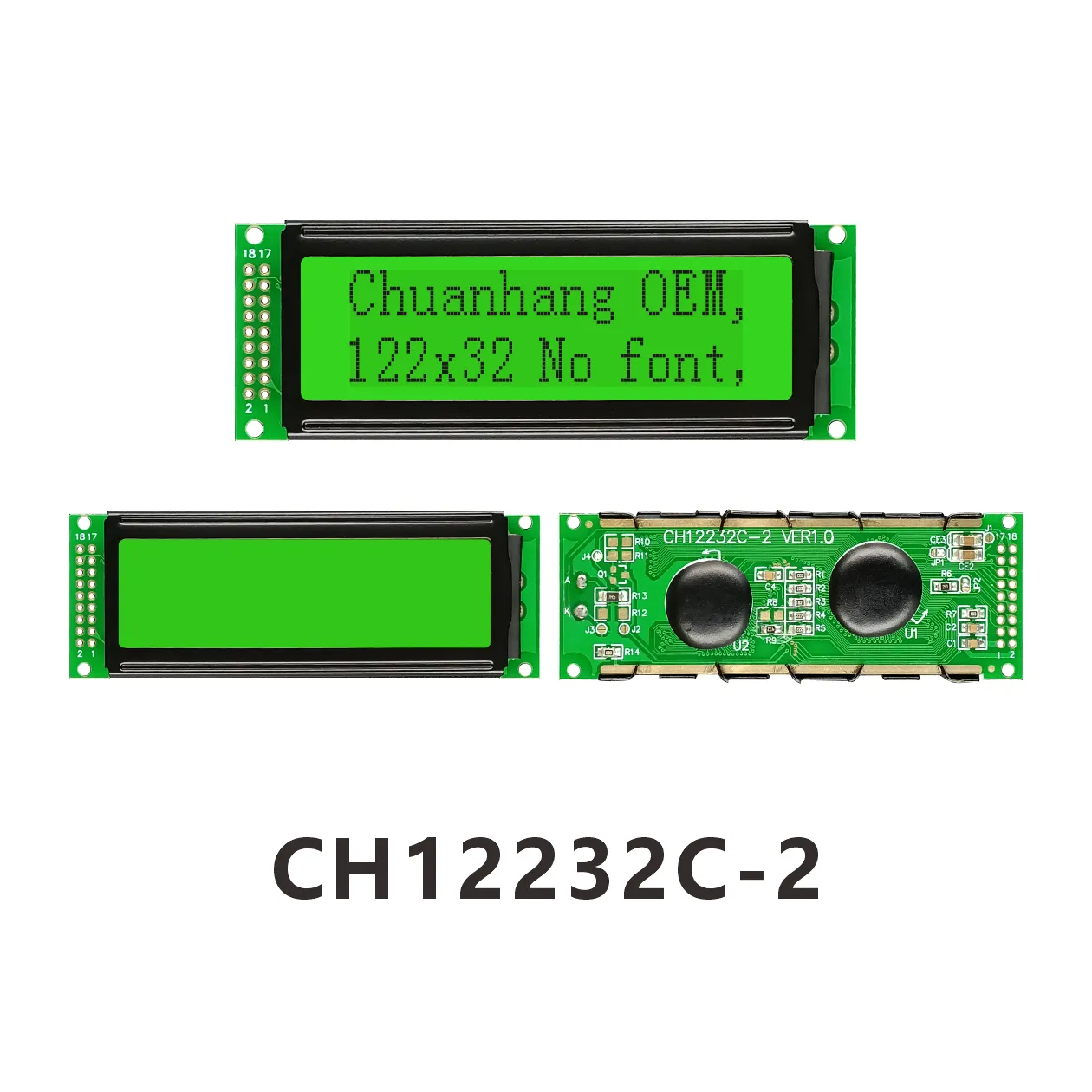 CH12232C-2 &Eacute;cran LCD graphique 122 x 32