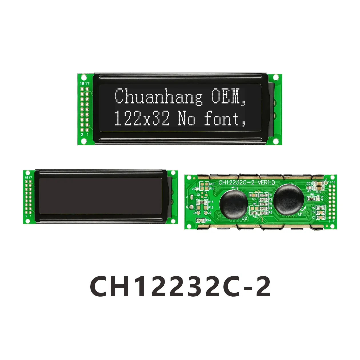 CH12232C-2 &Eacute;cran LCD graphique 122 x 32