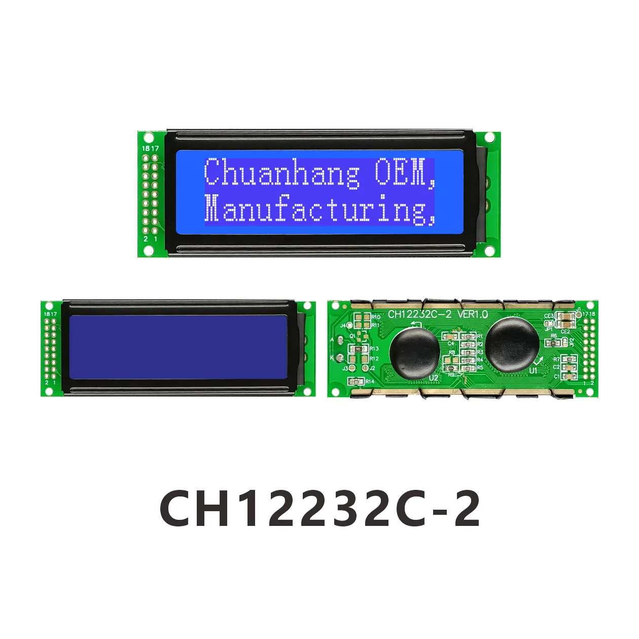 CH12232C-2 Écran LCD graphique 122 x 32