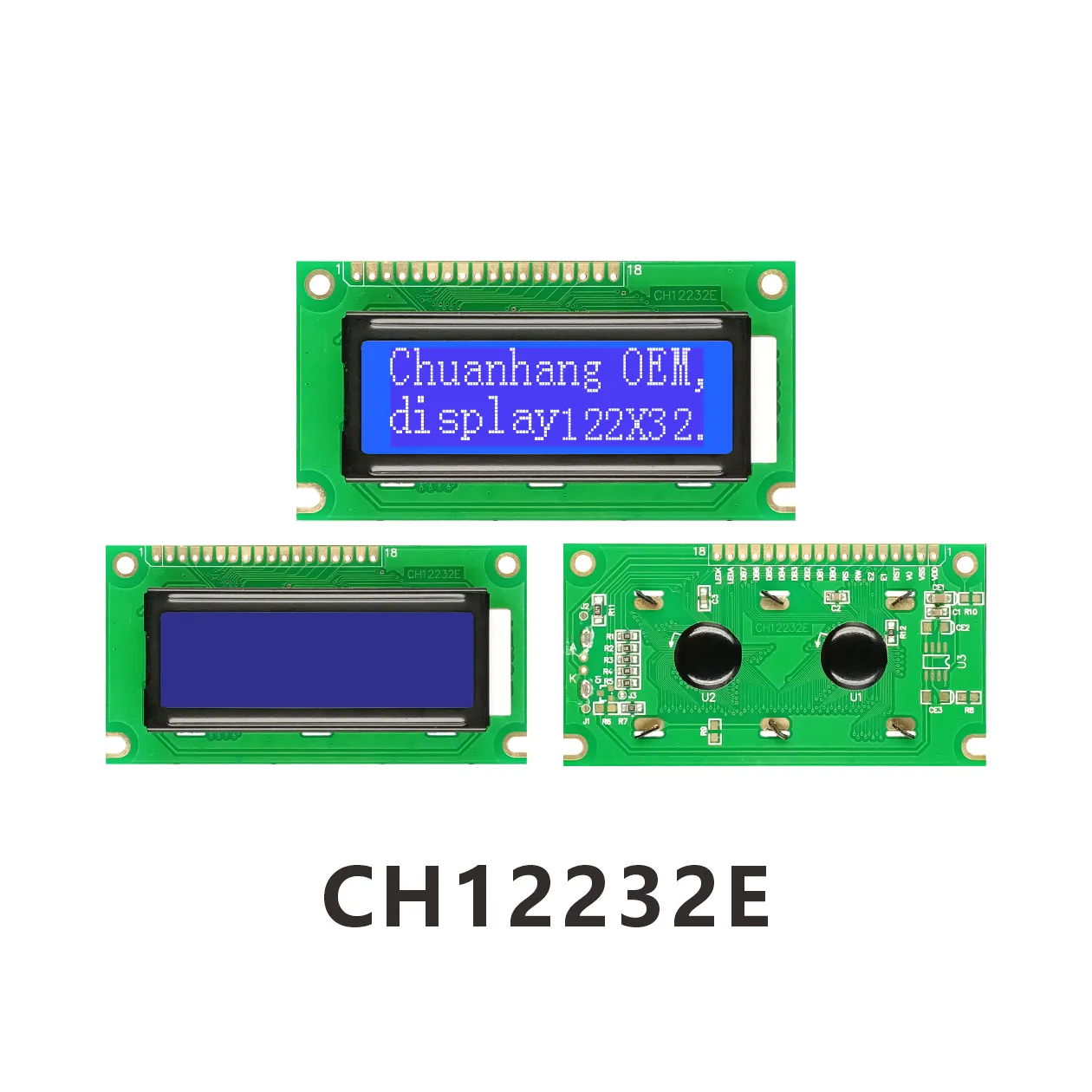 Module d'affichage LCD graphique CH12232E