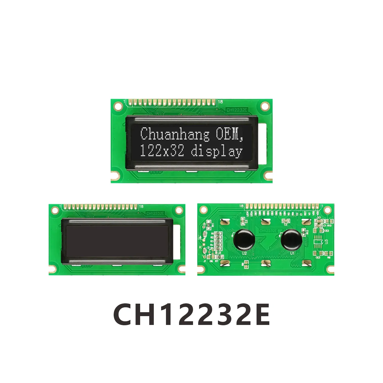 Module d'affichage LCD graphique CH12232E