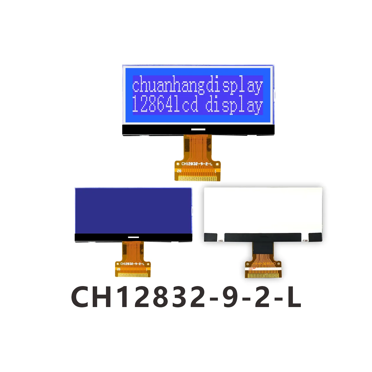 CH12832-9-2-L Grafisches LCD-Display 128x32