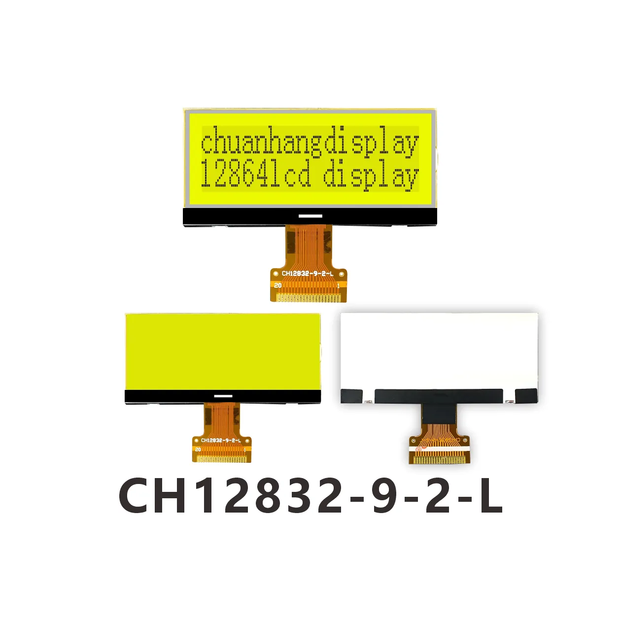 CH12832-9-2-L Grafisches LCD-Display 128x32