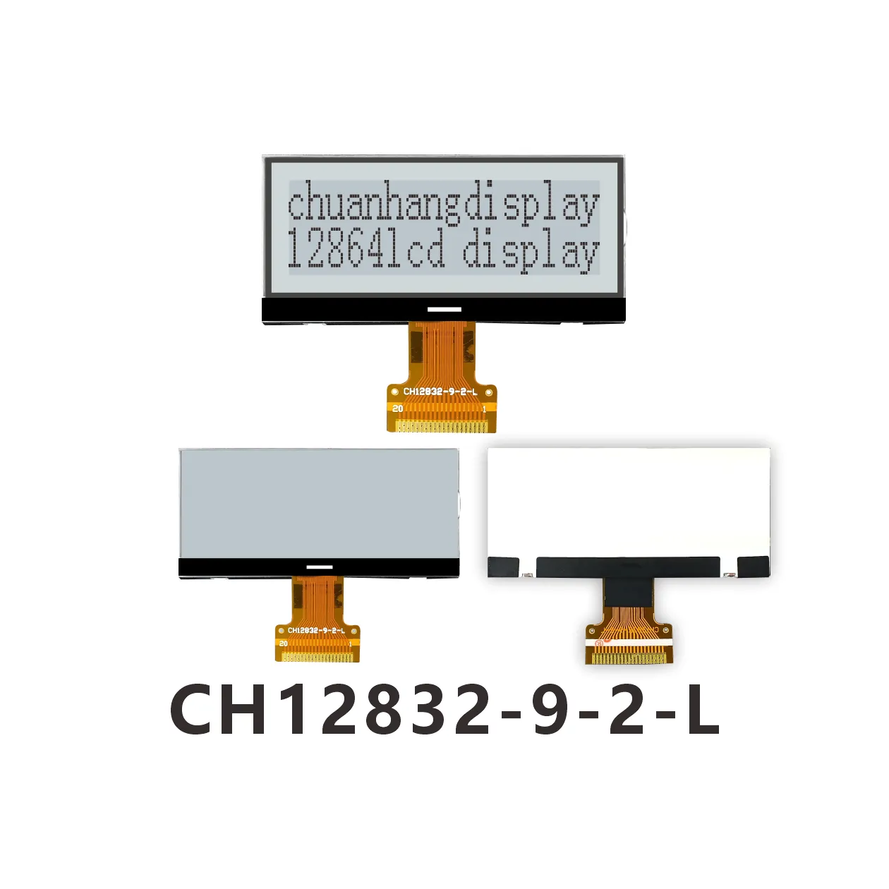 CH12832-9-2-L Grafisches LCD-Display 128x32