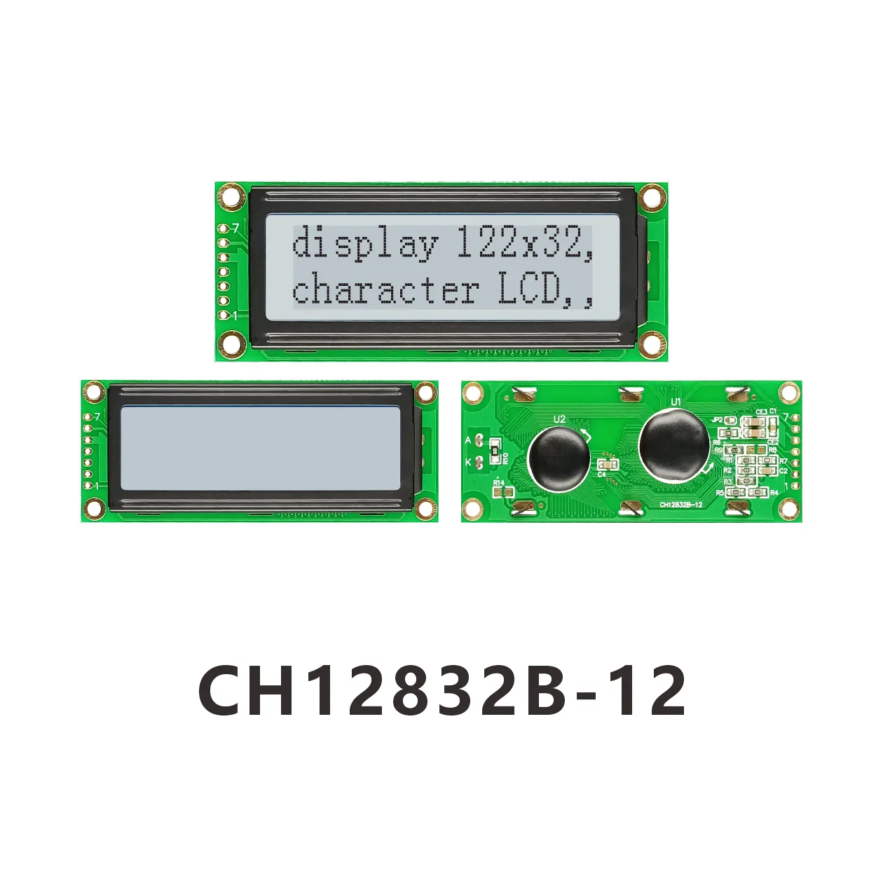 CH12832B-12 Grafik-LCD 128x32, AIP31066 LCD