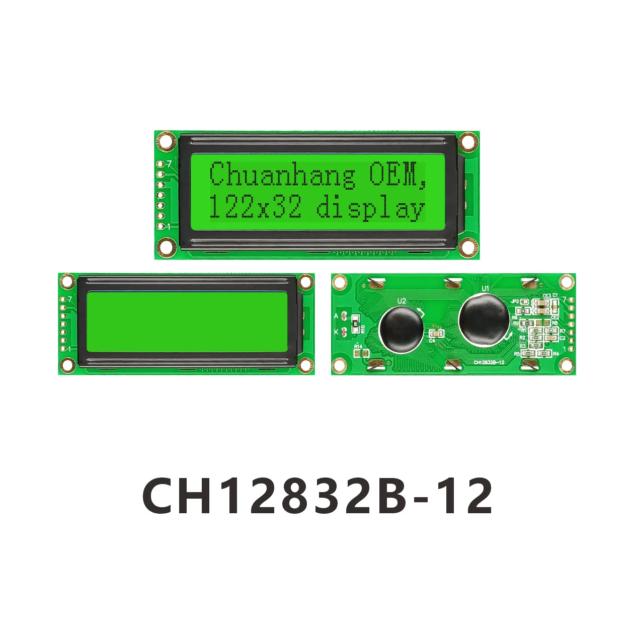 CH12832B-12 Grafik-LCD 128x32, AIP31066 LCD