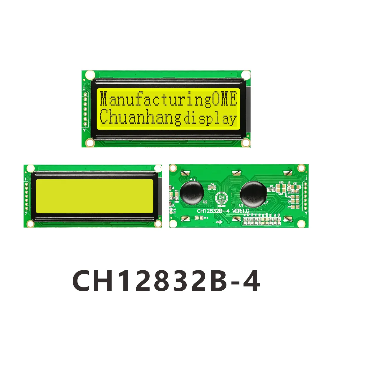CH12832B-4 128x32 Pantalla LCD Gr&aacute;fica (AIP31066)