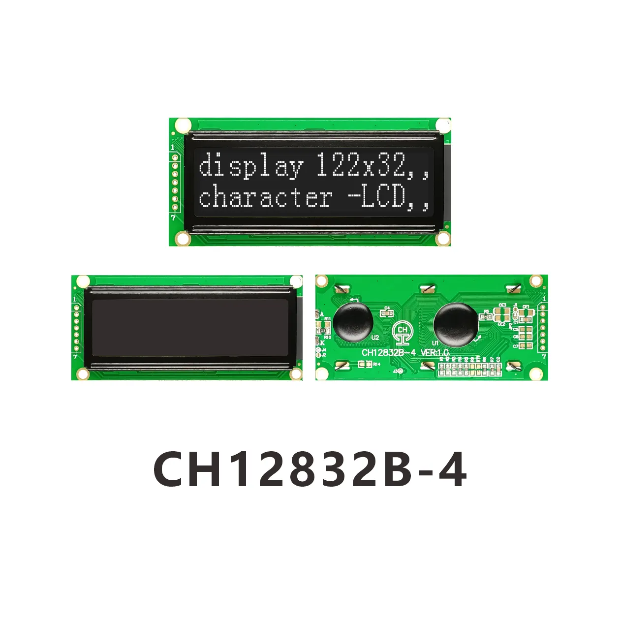 CH12832B-4 128x32 Pantalla LCD Gr&aacute;fica (AIP31066)