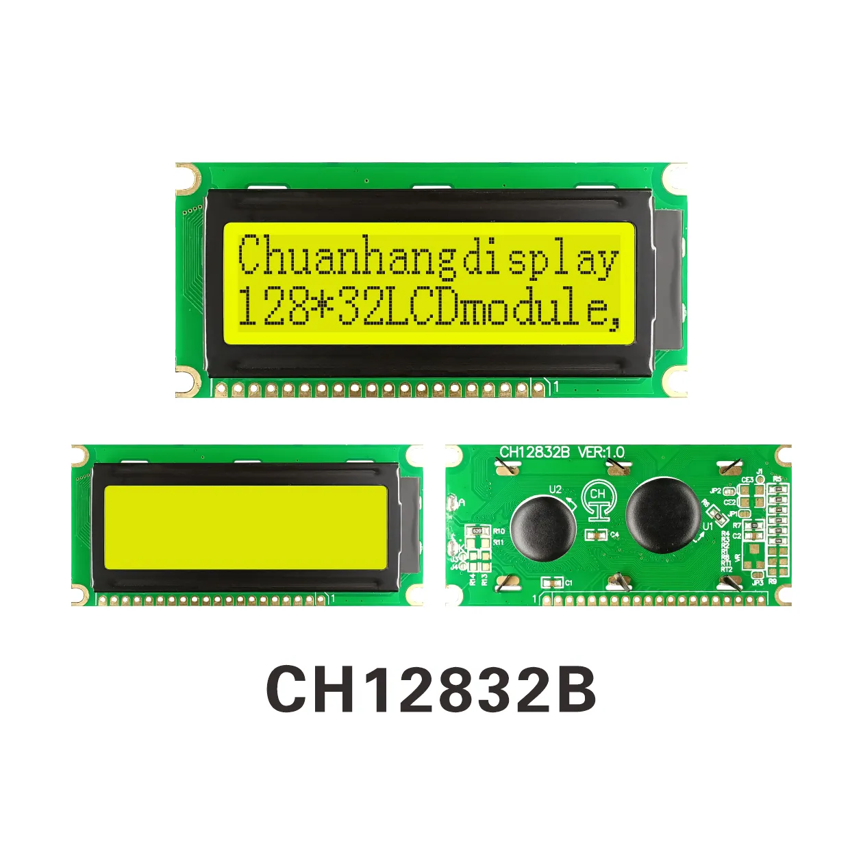 CH12832B 128x32 Pantalla Gr&aacute;fica COB LCD