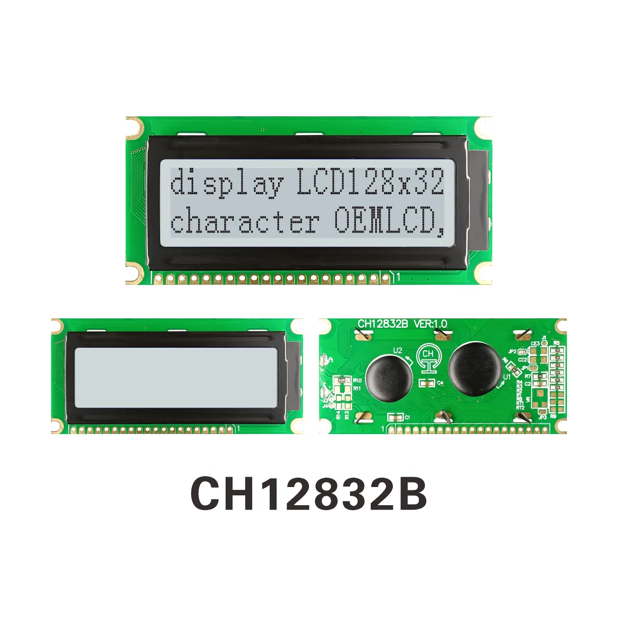 CH12832B 128x32 Pantalla Gr&aacute;fica COB LCD