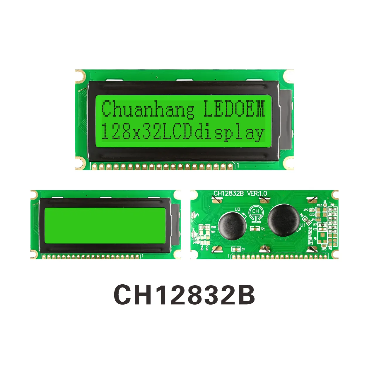 CH12832B 128x32 Pantalla Gr&aacute;fica COB LCD
