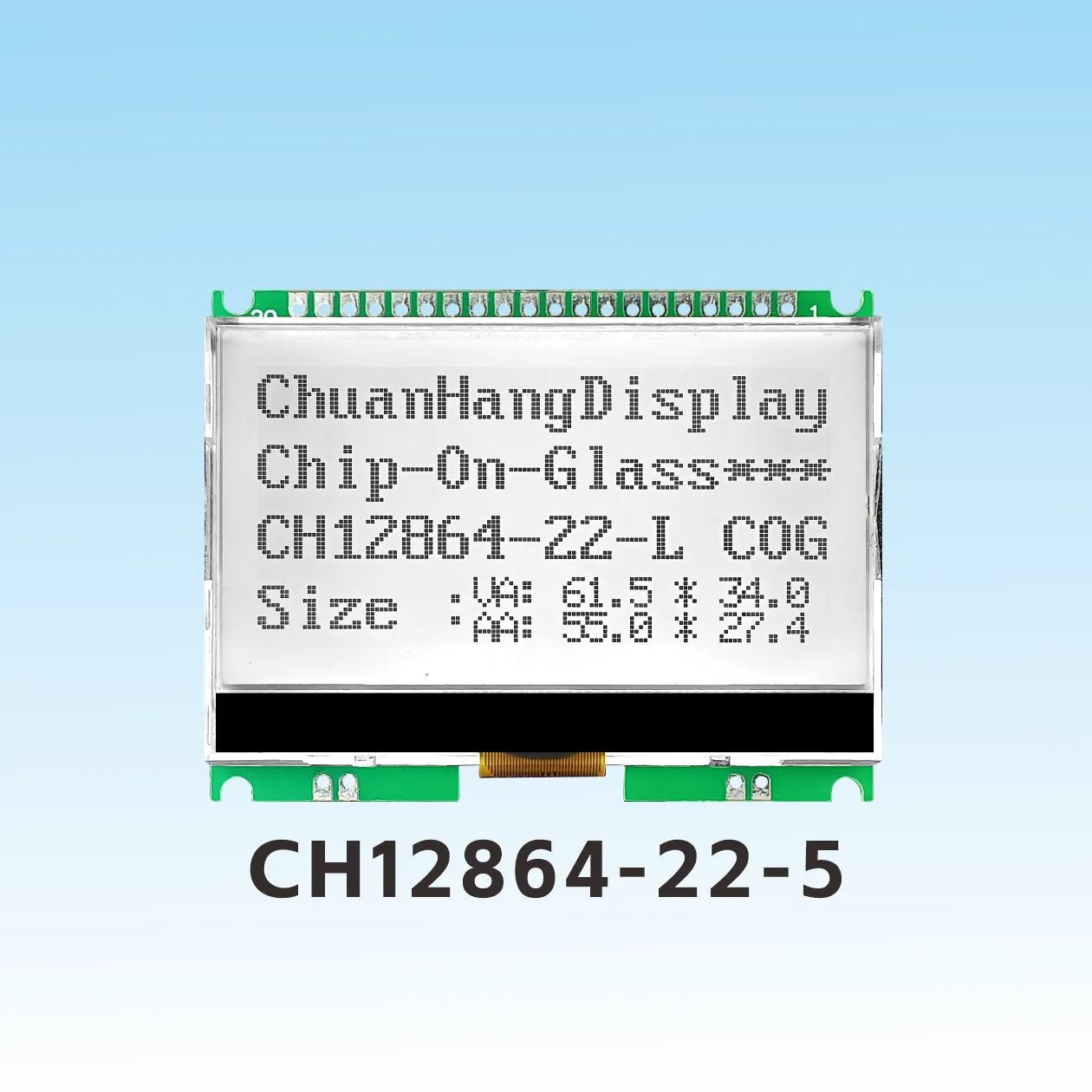 CH1286-22-5  12864 lcd