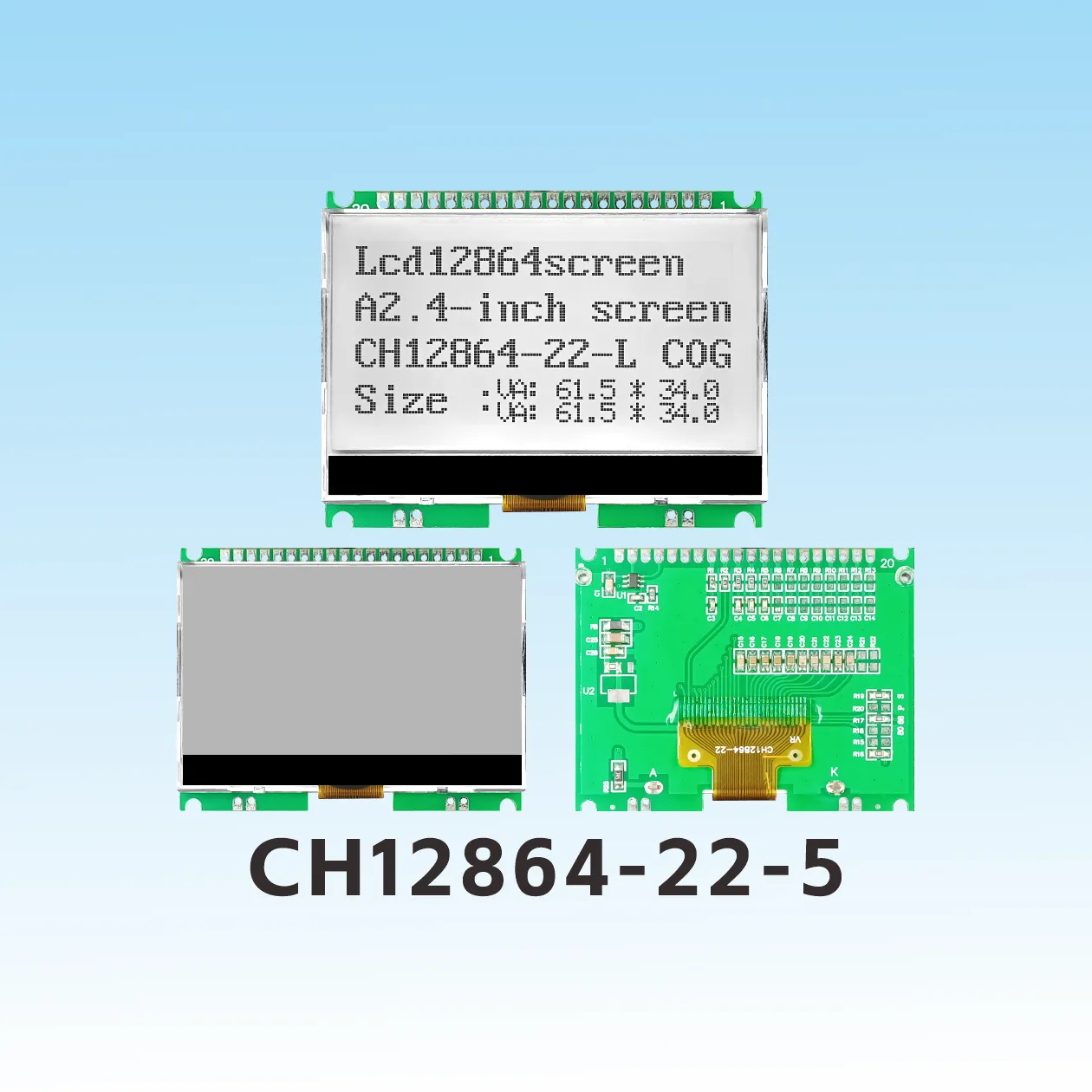 CH1286-22-5 12864 lcd