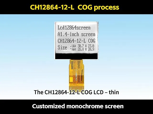 CH12864-12- L    lcd 12864 especificaciones