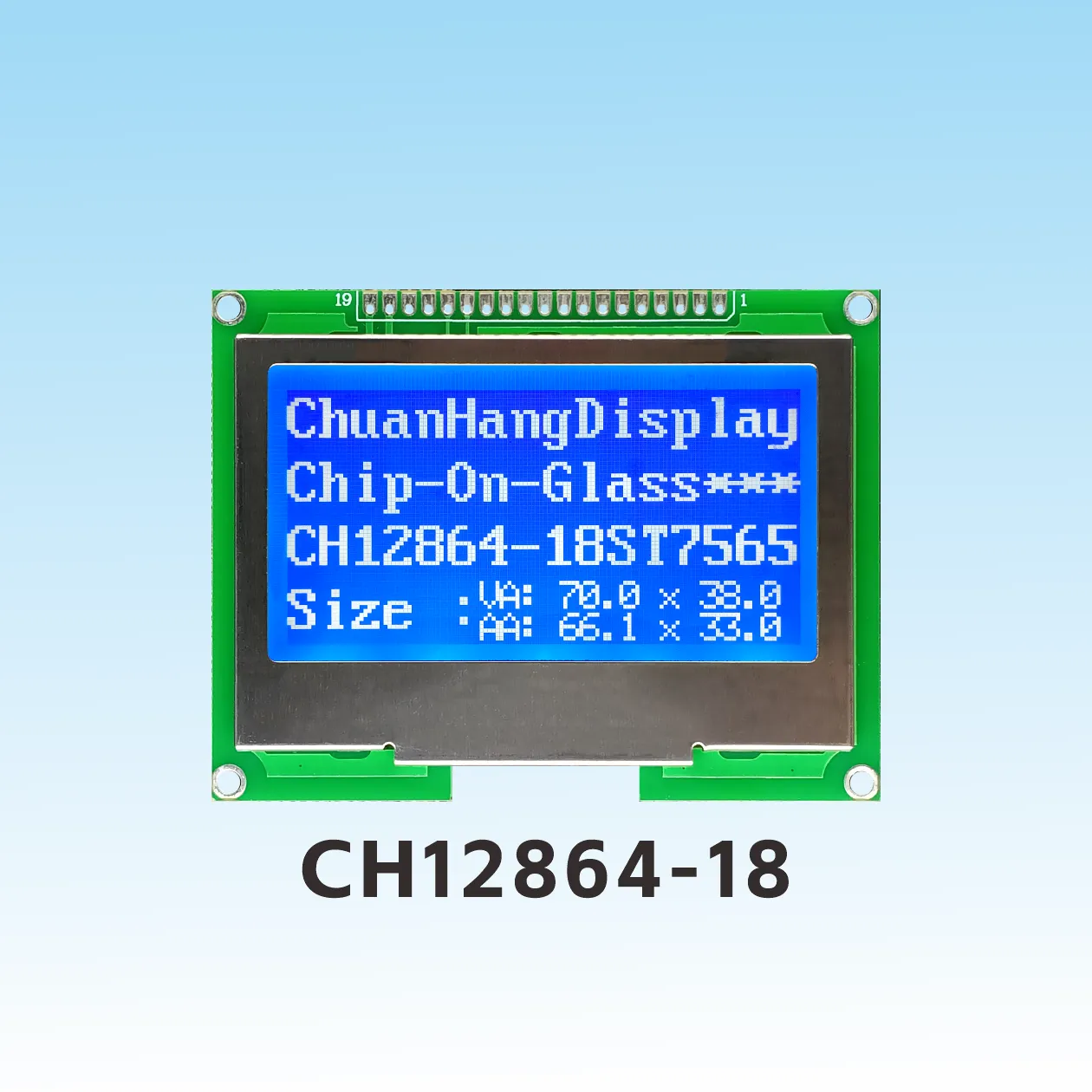 CH12864-18   &eacute;cran 12864