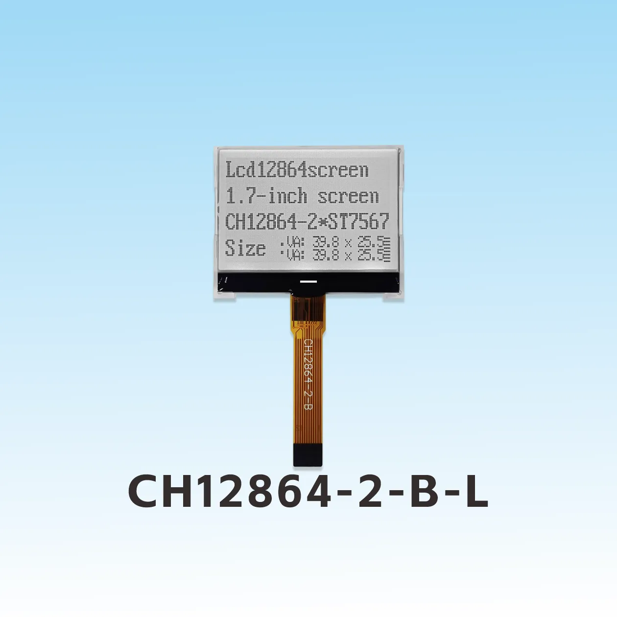CH12864-2-B-L   pantalla cog 128x64