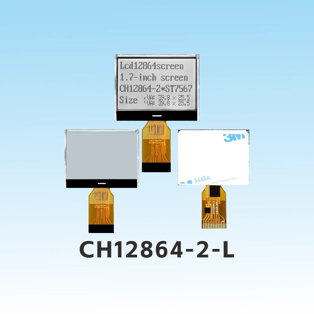 CH12864-2-L Tipo enchufable st7920 arduino