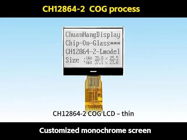 CH12864-2-L    Type soud&eacute; 128 64 cog lcd