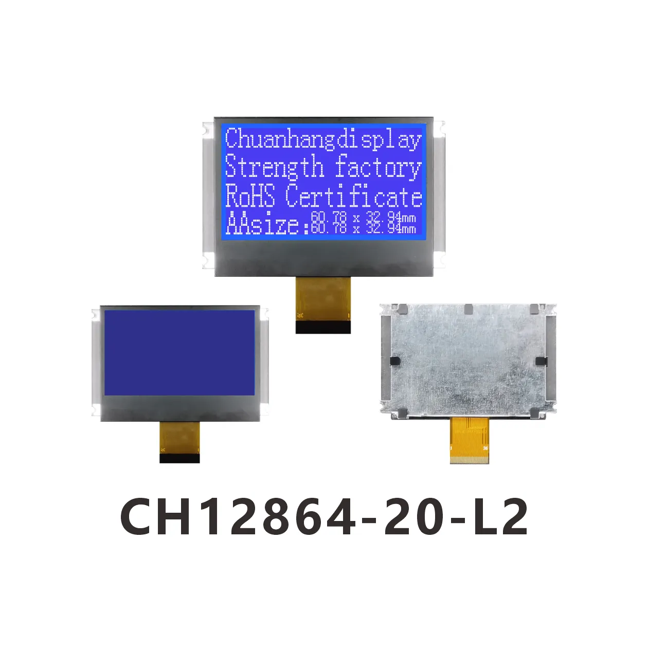 CH12864-20-L2 12864 COG LCD-Modul