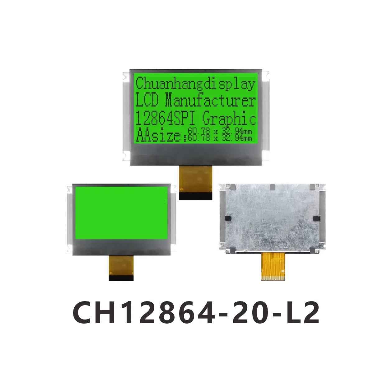 CH12864-20-L2   Module LCD COG 12864