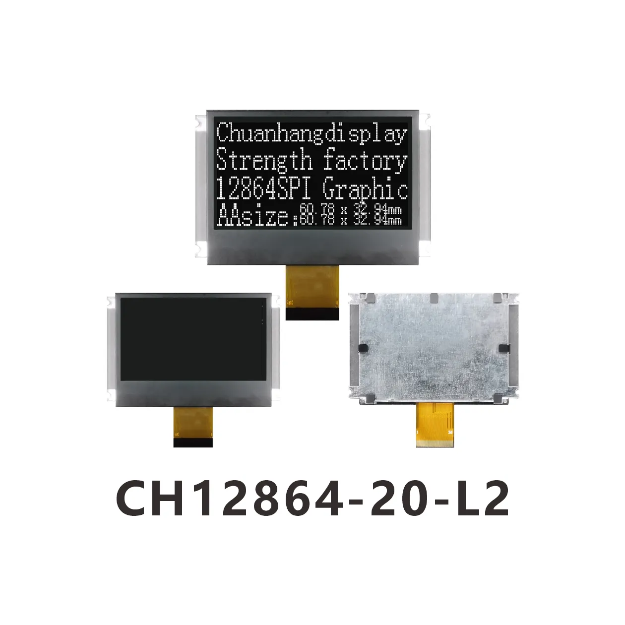CH12864-20-L2   Module LCD COG 12864