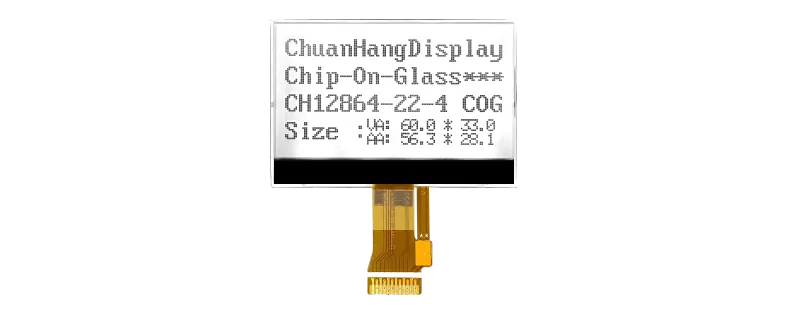 CH12864-22-4-L  cog lcd 12864 spi