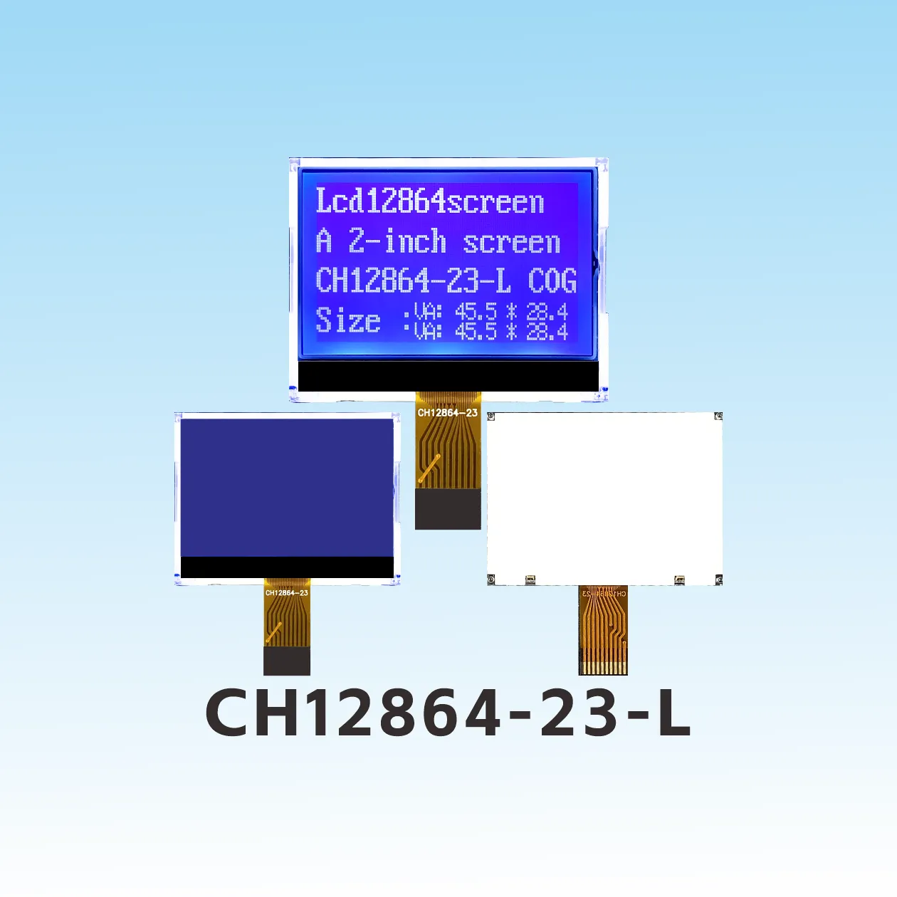 CH12864-23- L Conectar en lcd cog 12864 spi