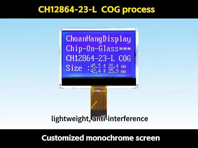 CH12864-23- L  Brancher dans cog lcd 12864 spi
