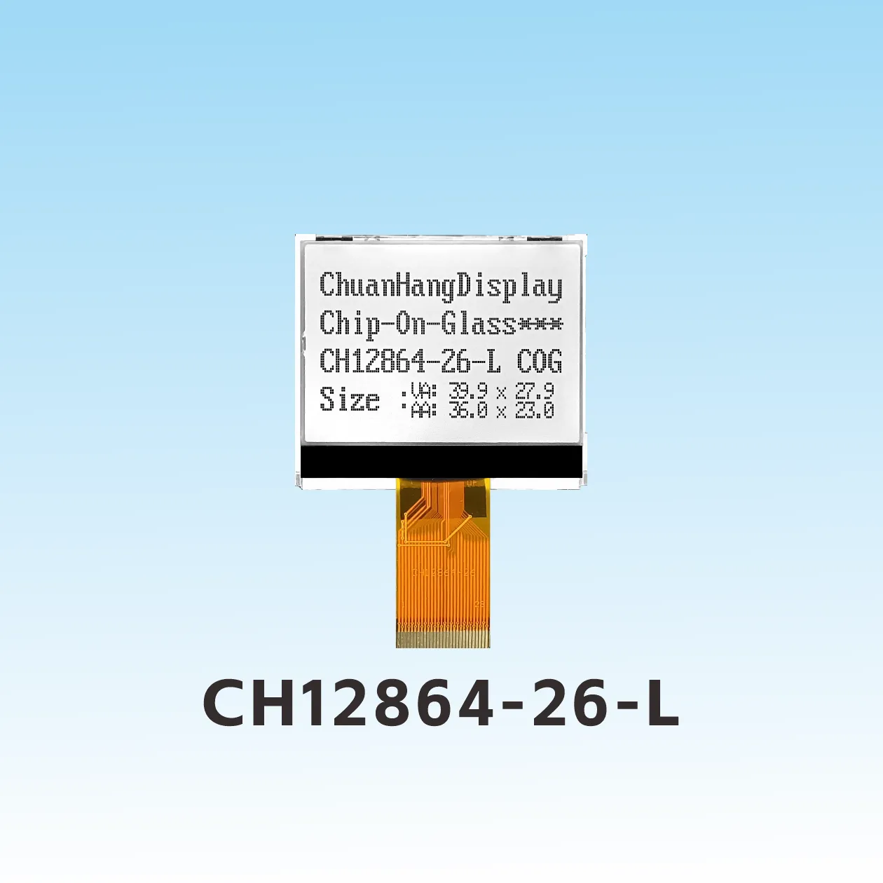 CH12864-26- L  Afficheur enfichable 12864 prix