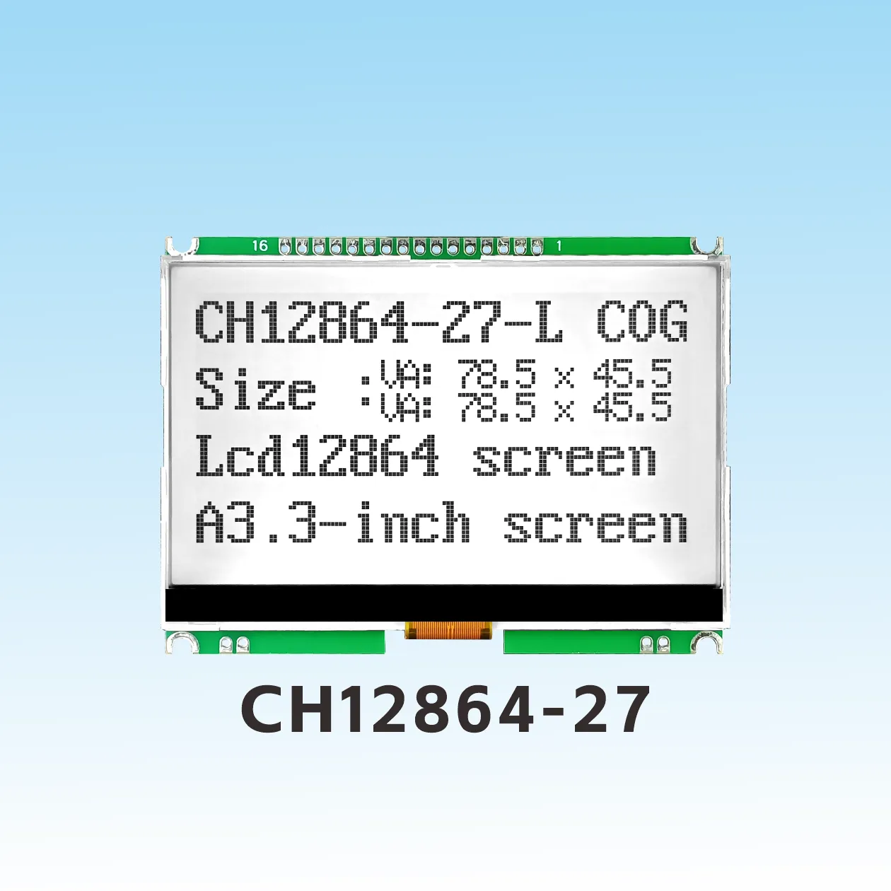 CH12864-27   COG 12864 LCD