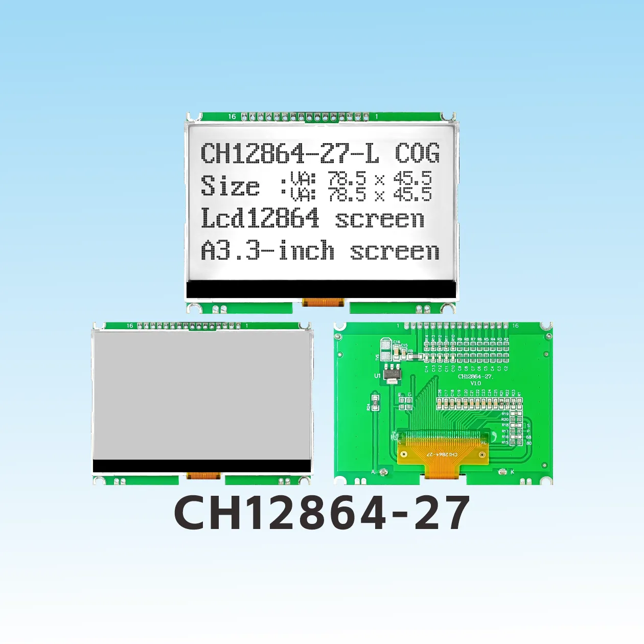 CH12864-27   COG 12864 LCD