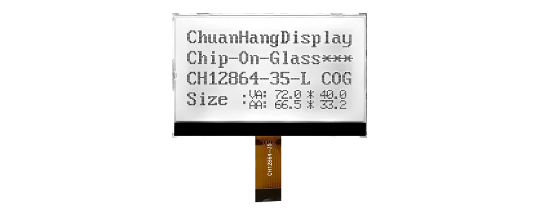 CH12864-35- L  Brancher dans 128 64 cog lcd
