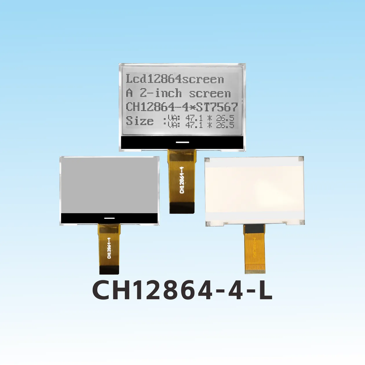 CH12864-4-L   12864 cog lcd