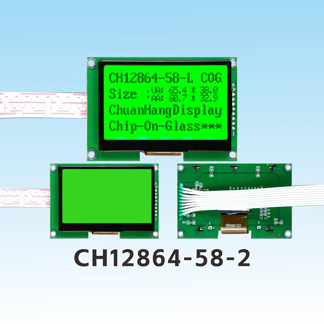 CH12864-58-2mini 12864 affichage