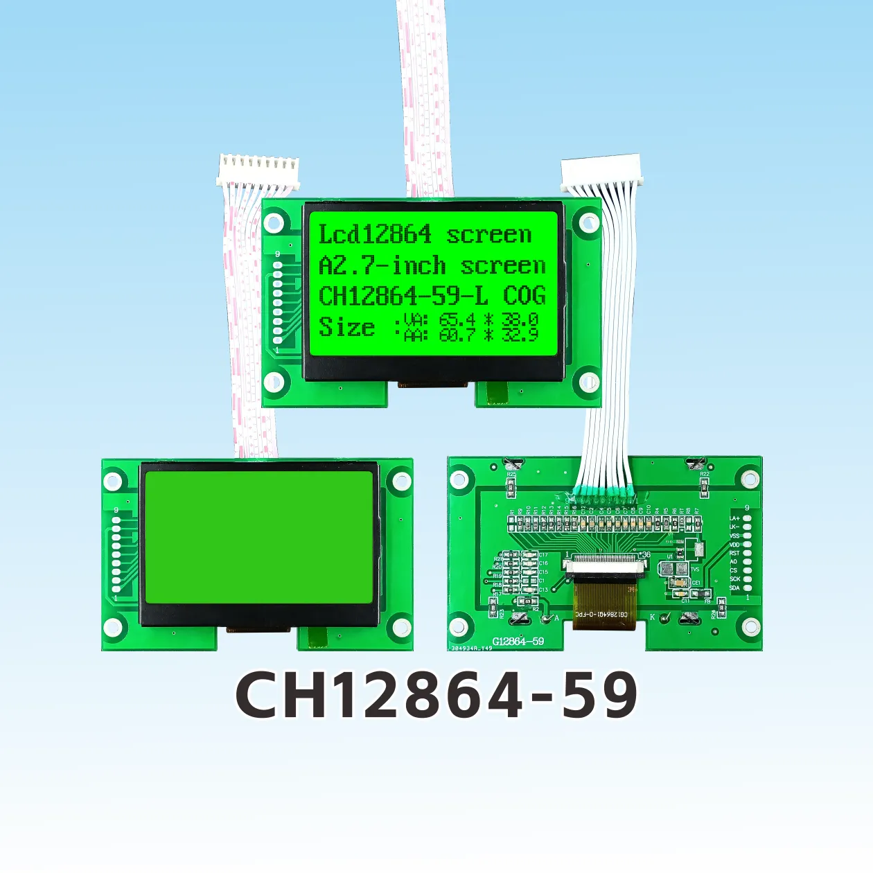 CH12864-59 12864b i2c