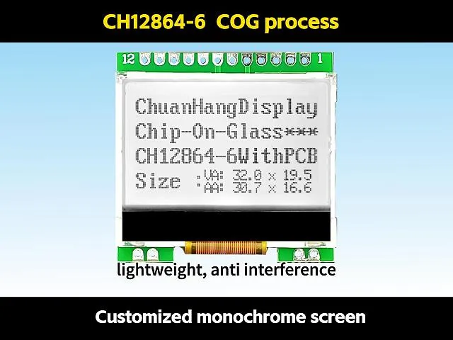 CH12864-6   Arduino-Display 128x64
