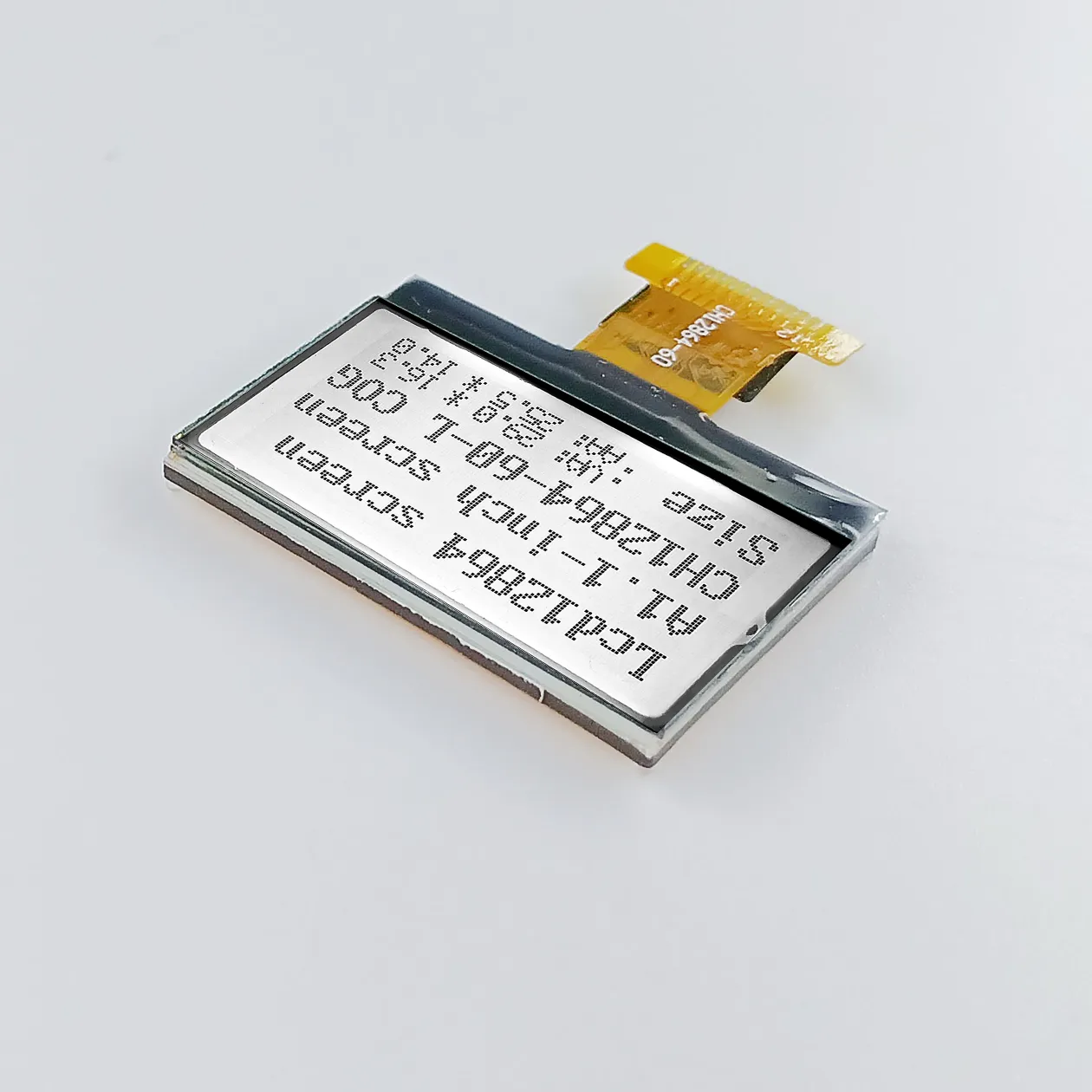 CH12864-60- L Soudure chine 12864 lcd module cog