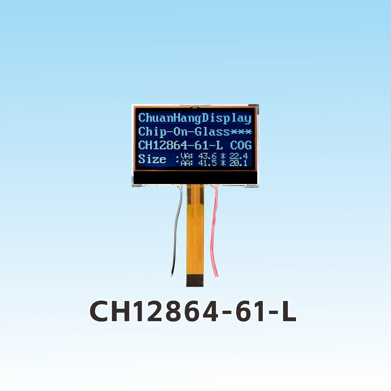 CH12864-61-L  Branchez lcd 12864 cog pinout