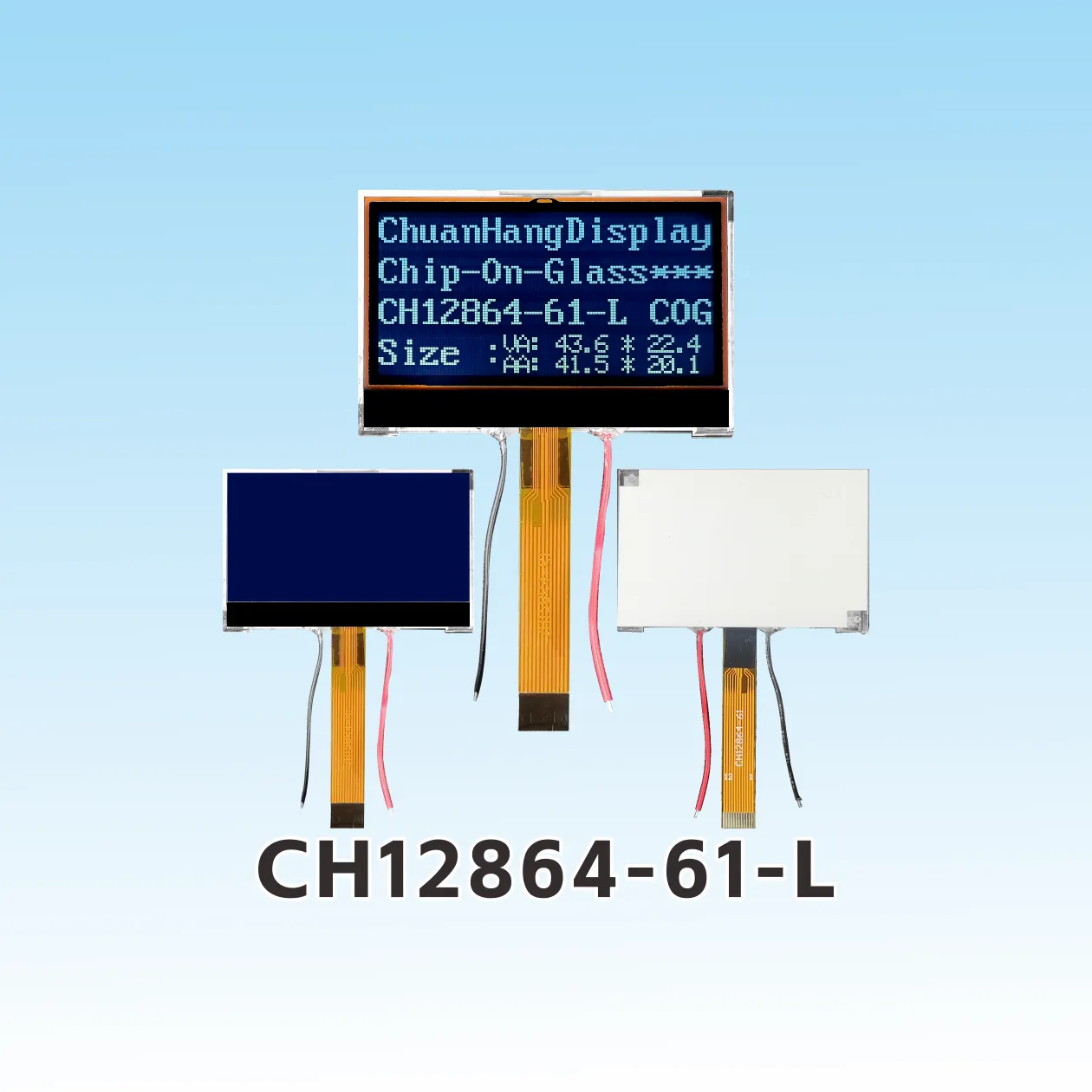 CH12864-61-L Branchez lcd 12864 cog pinout