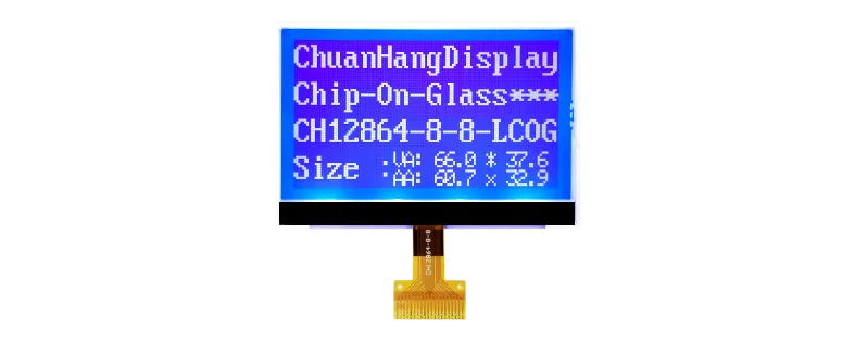 Dimensions LCD CH12864-8-8-L128x64